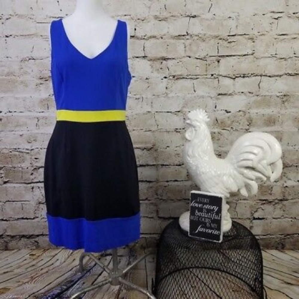 Cynthia Rowley Racer Back Striped Dress